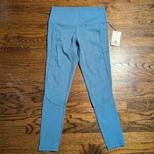 Feed Me Fight Me Blue Leggings